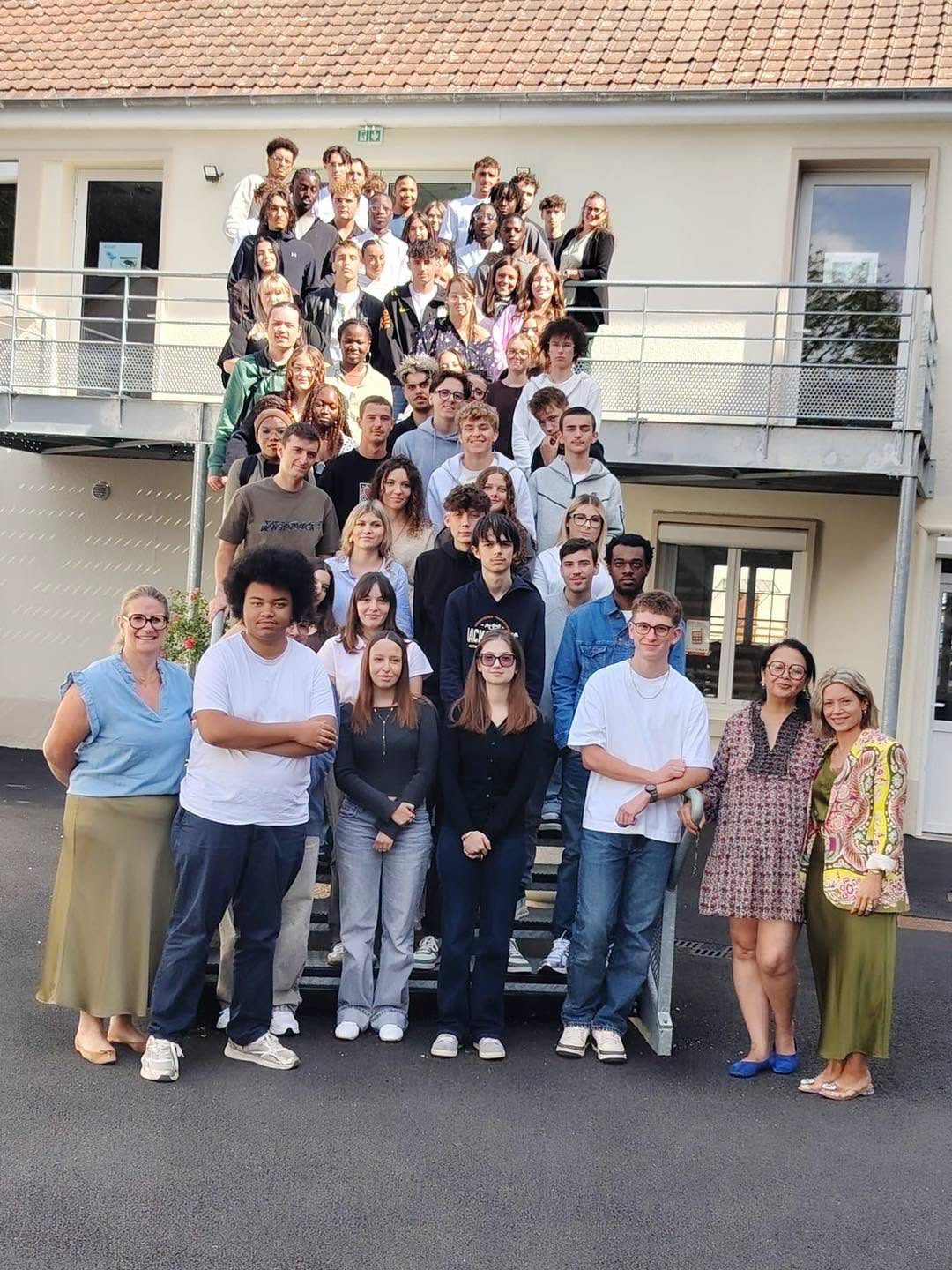 Bâtiment du lycée professionnel Aubigné